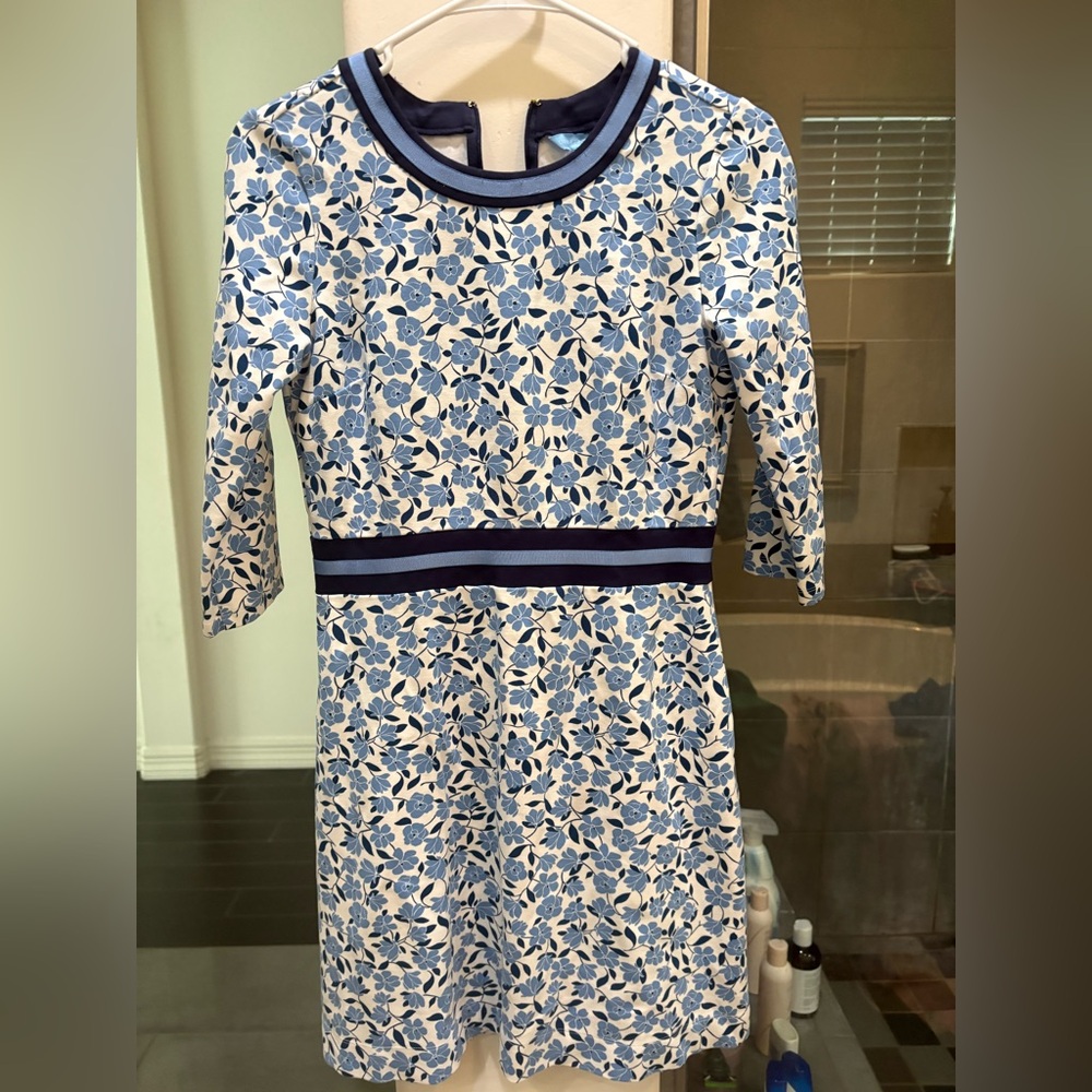 Draper James Blue and White Floral Dress size xs